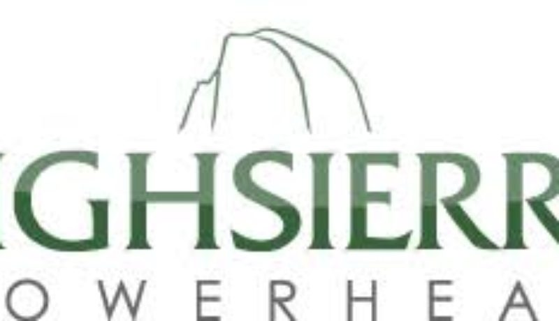 high sierra showerhead logo