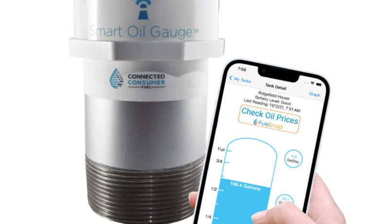 No more worrying about heating oil – Smart Oil Gauge®